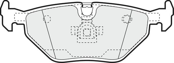 APEC PD3008 - Гальмівні колодки, дискові гальма autocars.com.ua