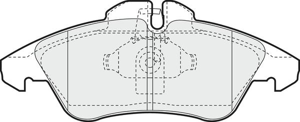 APEC PD3024 - Гальмівні колодки, дискові гальма autocars.com.ua
