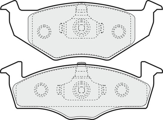 APEC PD3029 - Гальмівні колодки, дискові гальма autocars.com.ua