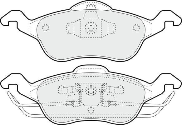 APEC PD3039 - Гальмівні колодки, дискові гальма autocars.com.ua