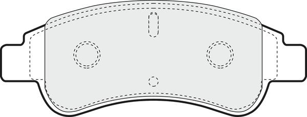 APEC PD3059 - Гальмівні колодки, дискові гальма autocars.com.ua