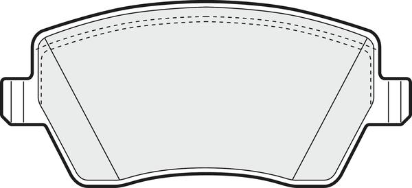 APEC PD3075 - Гальмівні колодки, дискові гальма autocars.com.ua