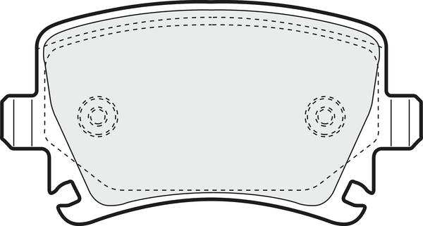 APEC PD3077 - Гальмівні колодки, дискові гальма autocars.com.ua