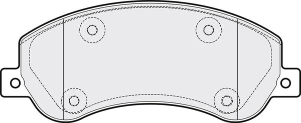 APEC PD3093 - Гальмівні колодки, дискові гальма autocars.com.ua