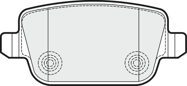 APEC PD3096 - Гальмівні колодки, дискові гальма autocars.com.ua