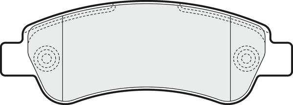 APEC PD3109 - Гальмівні колодки, дискові гальма autocars.com.ua