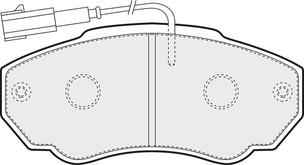 APEC PD3119 - Гальмівні колодки, дискові гальма autocars.com.ua