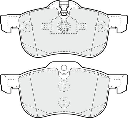 APEC PD3132 - Гальмівні колодки, дискові гальма autocars.com.ua