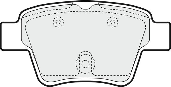 APEC PD3155 - Гальмівні колодки, дискові гальма autocars.com.ua
