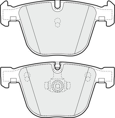 APEC PD3185 - Гальмівні колодки, дискові гальма autocars.com.ua