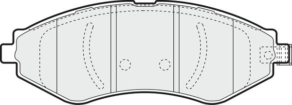 APEC PD3190 - Гальмівні колодки, дискові гальма autocars.com.ua