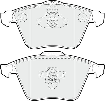 APEC PD3198 - Гальмівні колодки, дискові гальма autocars.com.ua