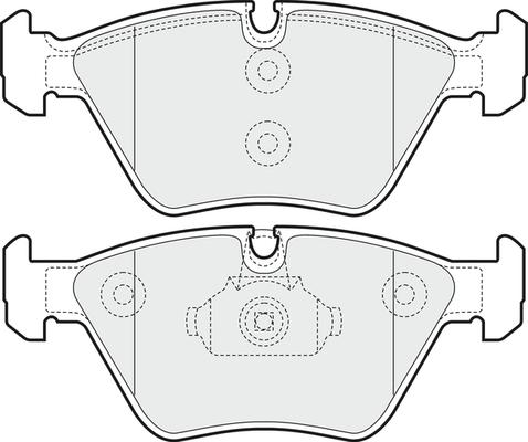 APEC PD3200 - Гальмівні колодки, дискові гальма autocars.com.ua
