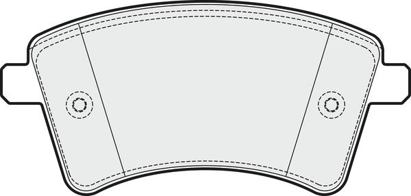 APEC PD3245 - Гальмівні колодки, дискові гальма autocars.com.ua
