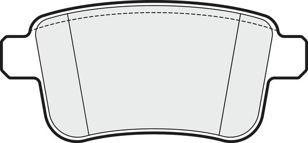 APEC PD3246 - Гальмівні колодки, дискові гальма autocars.com.ua