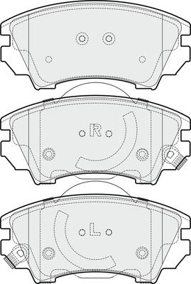 APEC PD3253 - Гальмівні колодки, дискові гальма autocars.com.ua