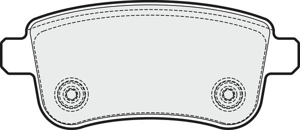 APEC PD3254 - Гальмівні колодки, дискові гальма autocars.com.ua