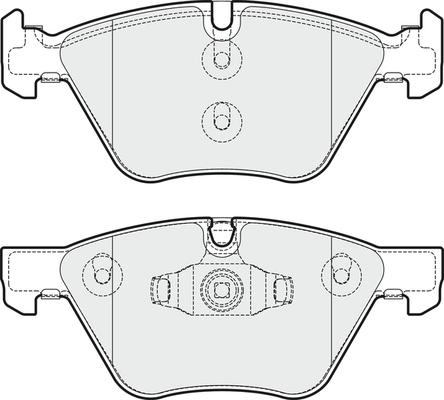 APEC PD3259 - Гальмівні колодки, дискові гальма autocars.com.ua