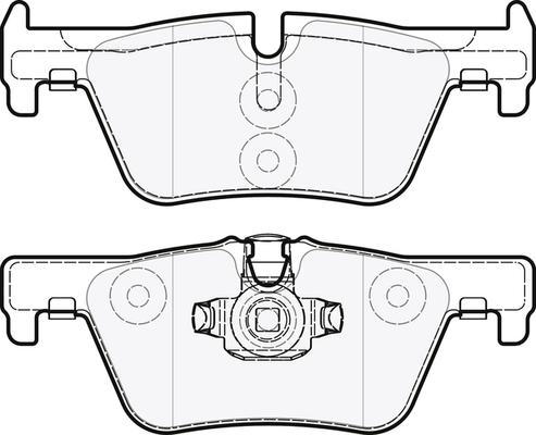 APEC PD3286 - Гальмівні колодки, дискові гальма autocars.com.ua