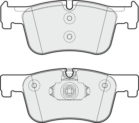 APEC PD3290 - Гальмівні колодки, дискові гальма autocars.com.ua