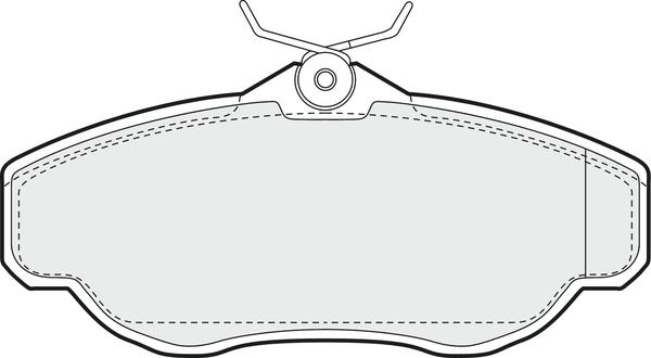 APEC PD3295 - Гальмівні колодки, дискові гальма autocars.com.ua