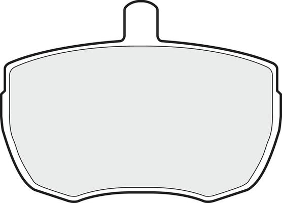 APEC PD3303 - Гальмівні колодки, дискові гальма autocars.com.ua