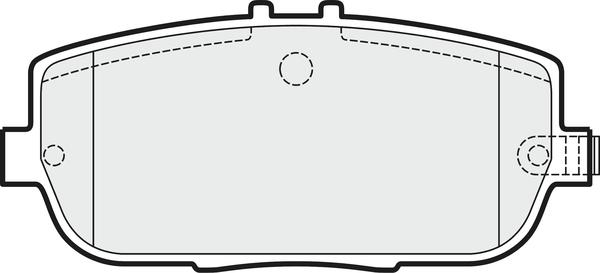 APEC PD3336 - Гальмівні колодки, дискові гальма autocars.com.ua