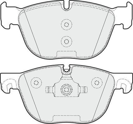 APEC PD3339 - Гальмівні колодки, дискові гальма autocars.com.ua