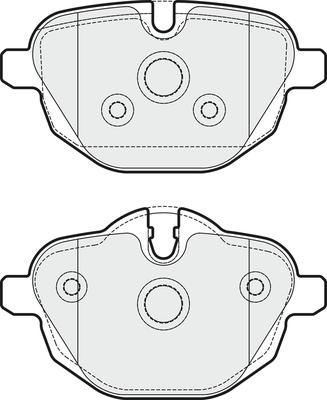 APEC PD3346 - Гальмівні колодки, дискові гальма autocars.com.ua