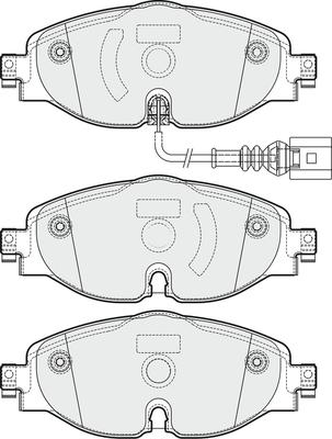 APEC PD3365 - Гальмівні колодки, дискові гальма autocars.com.ua