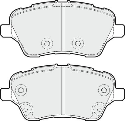 APEC PD3367 - Гальмівні колодки, дискові гальма autocars.com.ua