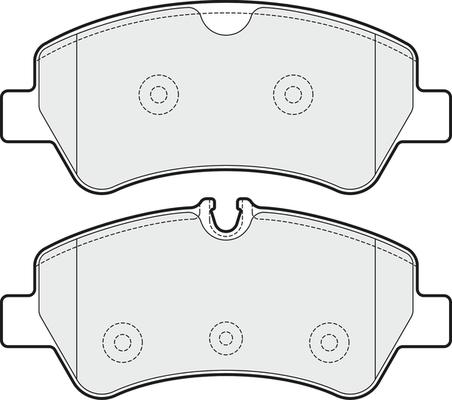 APEC PD3369 - Гальмівні колодки, дискові гальма autocars.com.ua