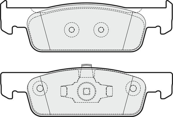 APEC PD3370 - Гальмівні колодки, дискові гальма autocars.com.ua