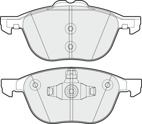 Protechnic PRP1407-3M - Гальмівні колодки, дискові гальма autocars.com.ua