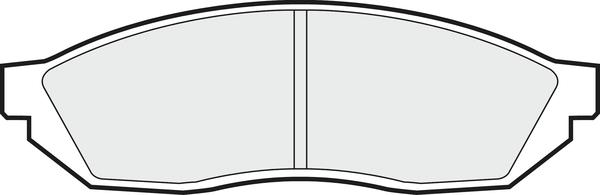 APEC PD3396 - Гальмівні колодки, дискові гальма autocars.com.ua