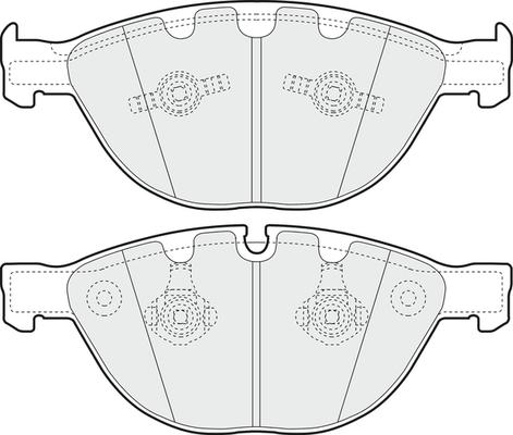 APEC PD3575 - Гальмівні колодки, дискові гальма autocars.com.ua