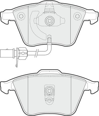 APEC PD3578 - Гальмівні колодки, дискові гальма autocars.com.ua