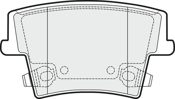 APEC PD3616 - Гальмівні колодки, дискові гальма autocars.com.ua