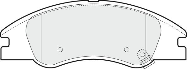 Galfer 21456 - Гальмівні колодки, дискові гальма autocars.com.ua