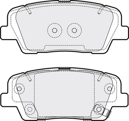 APEC PD3662 - Гальмівні колодки, дискові гальма autocars.com.ua