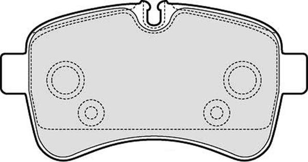 APEC PD3664 - Гальмівні колодки, дискові гальма autocars.com.ua