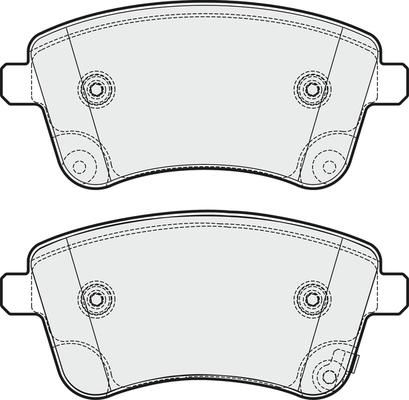 Dynamatrix DBP4339 - Гальмівні колодки, дискові гальма autocars.com.ua