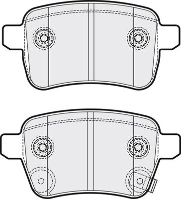 APEC PD3712 - Гальмівні колодки, дискові гальма autocars.com.ua