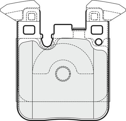 APEC PD3736 - Гальмівні колодки, дискові гальма autocars.com.ua