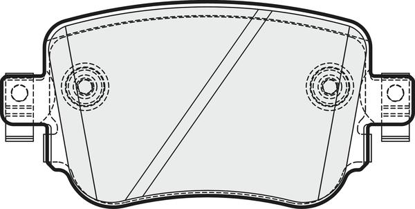 APEC PD3738 - Гальмівні колодки, дискові гальма autocars.com.ua
