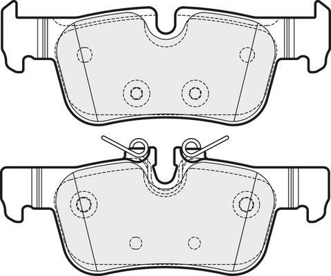 APEC PD3750 - Гальмівні колодки, дискові гальма autocars.com.ua