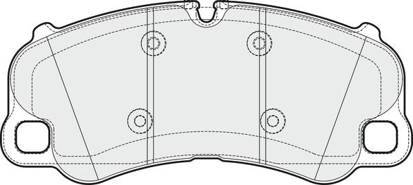APEC PD3758 - Гальмівні колодки, дискові гальма autocars.com.ua