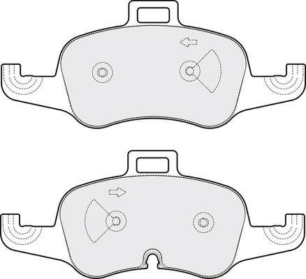 APEC PD3771 - Гальмівні колодки, дискові гальма autocars.com.ua