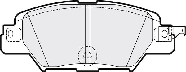APEC PD3778 - Гальмівні колодки, дискові гальма autocars.com.ua