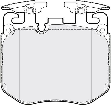 APEC PD3875 - Гальмівні колодки, дискові гальма autocars.com.ua
